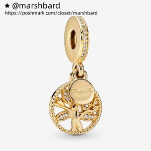 Pandora Sparkling Family Tree Dangle Charm